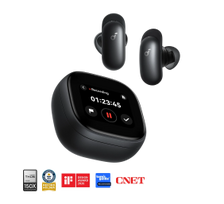 Anker Soundcore Wireless Earbuds | Liberty 5 Pro Max | Bluetooth | In-Ear | Microphone | Black | Noise canceling | Noise reduction