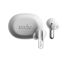 Sudio Earbuds | N3 Pro | Bluetooth | In-ear | Microphone | Chrome White | Noise canceling | Wireless