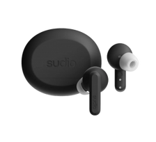 Sudio Earbuds | A3 Pro | Bluetooth | In-ear | Microphone | Cloudy Black | Noise canceling | Wireless