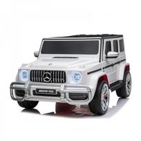 Elektrinis vaikiškas automobilis Mercedes G63, dvivietis, 24 V, baltas