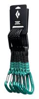 Black Diamond HotForge Hybrid Quickpack Locking carabiner D-shaped Aluminium Green 6 pc(s)