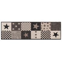 Virtuvės kilimas Pilkos žvaigždės 300 x 60 cm 100% poliamidas