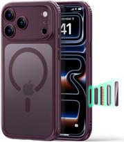 Matinis raudonas dėklas Apple iPhone 17 Pro Max / 18 Pro Max telefonui "ESR Classic Hybrid Magsafe"