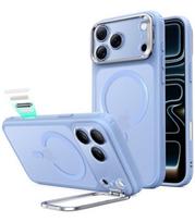 Šviesiai mėlynas / skaidrus dėklas Apple iPhone 17 Pro / 18 Pro telefonui "ESR Classic Hybrid Kickstand Magsafe"