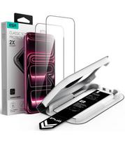 Apsauginis grūdintas stiklas Apple iPhone 17 Pro / 18 Pro telefonui "ESR Ultrafit Classic TG 2-Pack"