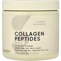 Sports Research, Kolageno peptidai, be skonio, 3.9 uncijos (110.6 g)
