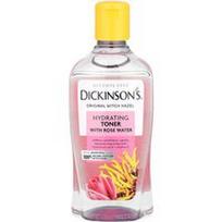Dickinson Brands, Original Witch Hazel, drėkinamasis tonikas su rožių vandeniu, be alkoholio, 16 fl oz (473 ml)