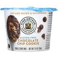 King Arthur Baking Company, Vienos porcijos mišinys be glitimo, šokolado drožlių sausainis, 2 uncijos (56 g)