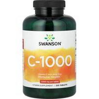 Swanson Vitamins, Vitaminas C su erškėtuogėmis, 250 tablečių