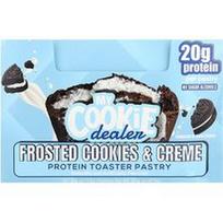 My Cookie Dealer Protein, Baltyminiai skrebučių pyragėliai su glajumi ir kremu, 12 pyragėlių po 73 g
