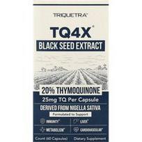 Triquetra Health, TQ4X® juodųjų kmynų ekstraktas, 60 kapsulių