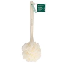 EcoTools EcoPouf Bath Brush - dušo šepetys ilga rankena