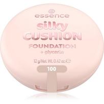 essence silky CUSHION FOUNDATION makiažo pagrindas kempinėlėje vidutinio maskavimo atspalvis 100 12 g