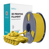 Sunlu PLA+ High-Speed 3D plastikas 1.75 mm, geltonas