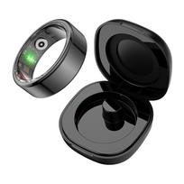 Išmanusis žiedas COLMI R02, 11 dydis, 20.3 mm, juodas + dėklas