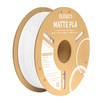 3D spausdintuvo plastikas Elegoo PLA Matte 1.75 mm 1 kg, baltas