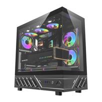 Kompiuterio korpusas DarkFlash DS950 su 6 ventiliatoriais, juodas