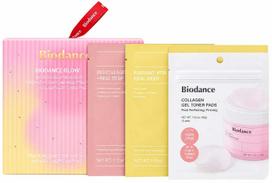 Veido kaukių rinkinys Biodance Glow Duo Set, 250 g, 16 vnt.