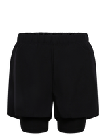 Hummel - Hmlhiit Intensity W 2 In 1 Shorts - Treniruočių šortai - Juoda