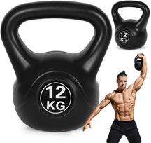 Kettlebell 12 kg, treniruoklis, hantelis, svarmuo, ModernHome