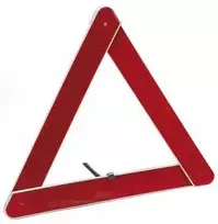 Avarinis ženklas Bottari Warning Triangle, raudonas
