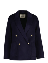 Gant - Handstitched Club Blazer - Dvieiliai švarkai - Tamsiai mėlyna