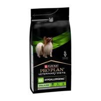 Purina Pro Plan Veterinary Diets HA Hypoallergenic Dietinis sausas pašaras alergiškiems mažų ir nykštukinių veislių suaugusiems šunims ir šuniukams, 1,4 kg