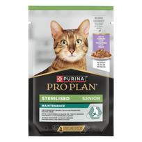 Purina Pro Plan Sterilised Senior 7+ Maintenance Šlapias pašaras sterilizuotoms katėms nuo 7 metų su kalakutiena padaže, 85 g