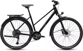 Dviratis Cube Kathmandu EXC Trapeze darkcosmos'n'reflex 2027-50 cm (Dydis: 50 cm)