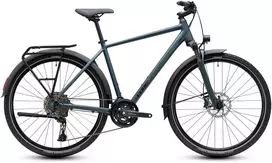 Dviratis Cube Nature SLX FE indigometallic'n'juodas 2027-58 cm (Dydis: 58 cm)