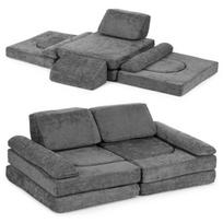 Sulankstoma modulinė sofa vaikams ,pilkas ,Ecotoys