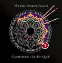 Terapinė mandala 1 Spalvinimo knygos suaugusiesiems - kolektyvinis darbas