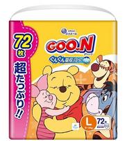Goo.N Plus Disney Sauskelnės-kelnaitės L 9-14kg 72vnt