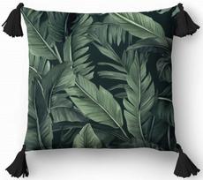 Dekoratyvinė pagalvė 45x45 Floral Boho Green
