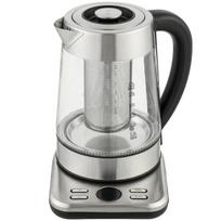 Elektrinis virdulys su temperatūros reguliavimu, 1,7 l, sidabrinis
