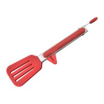 Virtuvinės žnyplės Silikoninės maisto žnyplės Nelipnios maisto gaminimo serviravimo žnyplės BBQ salotoms kepsniui pastai spagečiams makaronams maisto gaminimo įrankiai Black Spatula Clip black