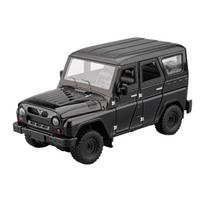1/18 UAZ Hunter SUV Alloy Car Model Diecasts Metal Classic Off-road Vehicles Car Model Simulation Sound and Light Kids Toys Gift juoda
