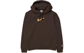 Nike Sb Orange Label X Oski Fleece Skate Hoodie DJ3680-237 XS black