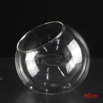 Micro Landscape Transparent Glass Vase Succulent Plant Terrarium Hanging Hydroponic Container Flower Pots Home Decorations