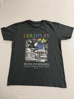 Coldplay Tour T-shirt - ALbum Music of the Spheres LA Show M XXL gray
