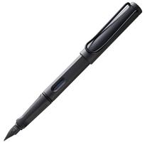 LAMY Safari Umbra Fountain Pen Ergonomic grip and polished steel nib size M Ideal for writing and calligraphy Includes LAMY T 10 Blue ink cartridge - gray