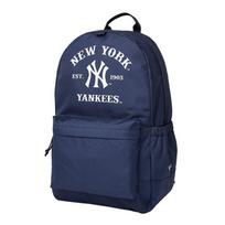 New Era X MLB Qing Teng Gao Xiao Series New York Yankees Large Capacity Student Commuter Backpack Fabric Backpack Unisex Backpack 14529028 Navy Blue blue
