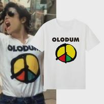 MJ Michael Jackson Tas pats stilius Olodum Grafinis 100% Medvilnės Unisex Marškinėliai 2026 Vasaros Nauji Unisex Mados Marškiniai Gerbėjų Atminimo Dovana S įvairiaspalvis