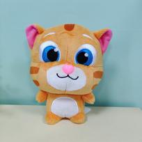 1PC 15cm Talking Tom And Friends Plush Toys Doll Kawaii Angela Hank Ginger Ben Claw Machine Dolls Can't Talk Version 15cm gray