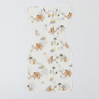 Baby Elephant Sleeveless Cotton Sleep Sack With Breathable Mesh For Newborns Elephant,S