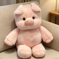 Mielas Minkštas Kiaulytės Bėgantis Pliušinis Žaislas Pagalvė Emocinėms Atramoms Mielos Pliušinės Žaislinės Kiaulytės 45cm Pliušiniai Žaislai Kūrybiškos Dovanos 45CM brown