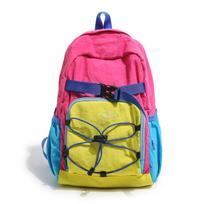 Schoolbag outdoor sports backpack new dopamine color scheme high value backpack versatile casual light hiking mountaineering bag below 20l pink