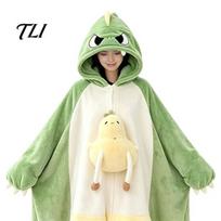 Cozy Sleep Wear Animal Wearable Blanket Hoodie, Adults Oversized Fleece Sweatshirt Comfortable Cape Sleepwear, Halloween Cosplay Costume Plush Hooded A beige