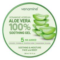 Benamin Aloe Soothing Gel 100% Aloe Vera Soothing Gel 300ml, 300g, 1 pcs beige