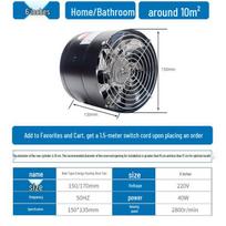 Compact Kitchen Range Hood with Powerful Ventilation Fan
